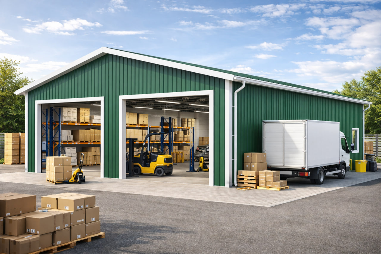 Ангары и склады